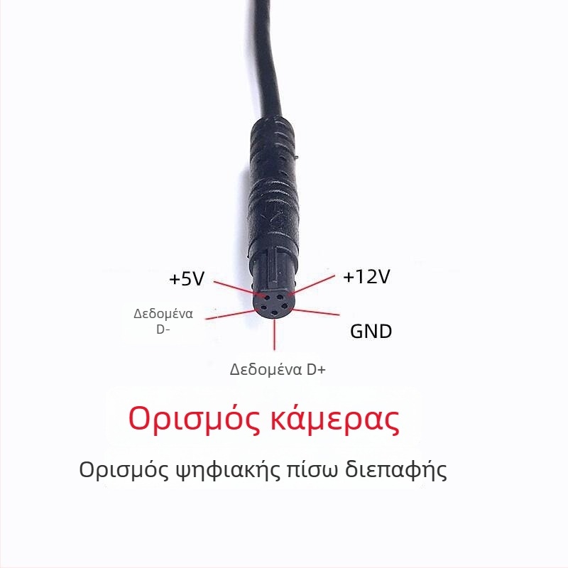 Οπίσθια έλξη κάμερα για καταγραφέα, μοντέλα με 4 οπές και 5 οπές