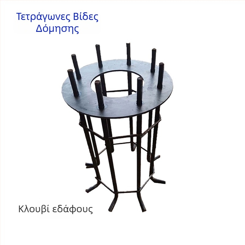 Βίδες αγκύρωσης για ενσωματωμένα κατασκευαστικά στοιχεία με L-σχήματος συγκολλημένες πλάκες