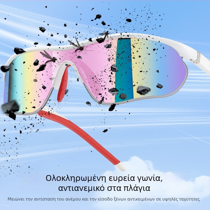 Γυναικεία γυαλιά τρεξίματος εξωτερικού χώρου με UV προστασία, αντιανεμικά, πολωμένα για μαραθώνιο