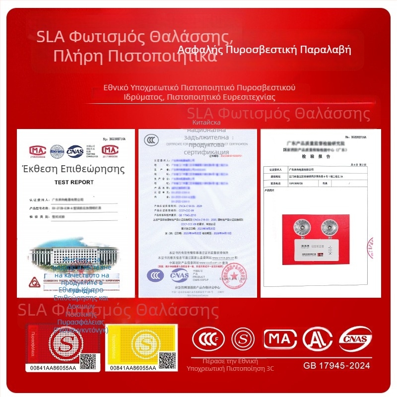 Pulode LED έκτακτης ανάγκης με διπλή κεφαλή για πυρασφάλεια και εκκένωση