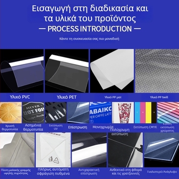 Εξατομικευμένο κουτί PVC συσκευασίας με διαφανές PET περίβλημα, ματ χρωματιστό φινίρισμα, ορθογώνιο κουτί για αποθήκευση και δώρου (PP)