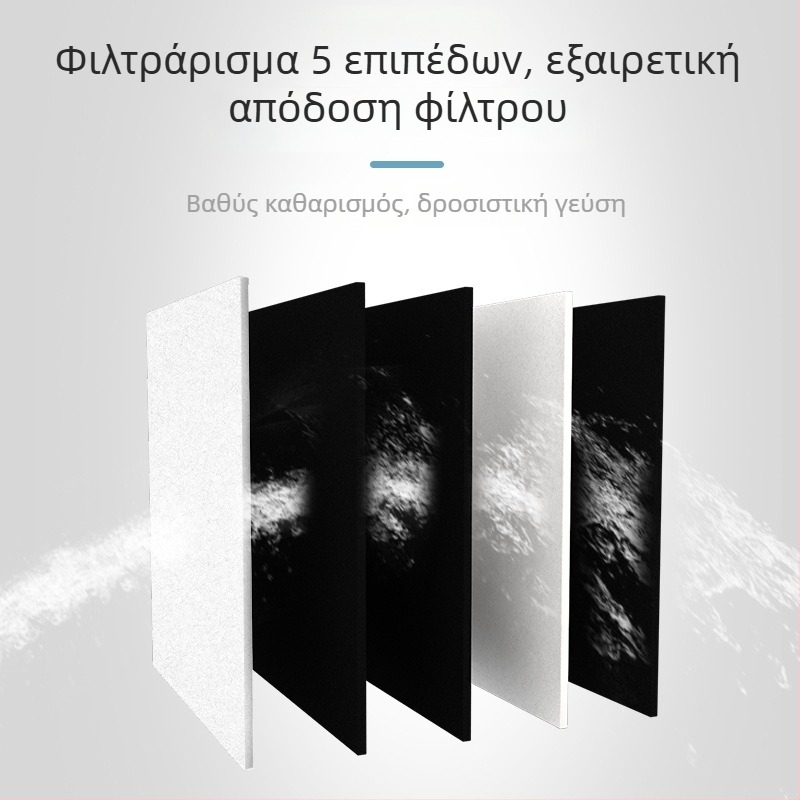 Στοιχείο φίλτρου νερού, 3-πορτών γρήγορη σύνδεση, πενταστάδιο υπερδιήθηση με ενσωματωμένο φίλτρο PP βαμβάκι