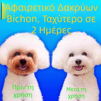 Υγρή λύση για τα σημάδια δακρύων σε σκύλους — σταγόνες ματιών και καθαριστικό ματιών