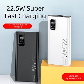 Power Bank με πιστοποίηση 3C PD διπλής κατεύθυνσης γρήγορης φόρτισης 20000mAh για κινητά και ταμπλέτες