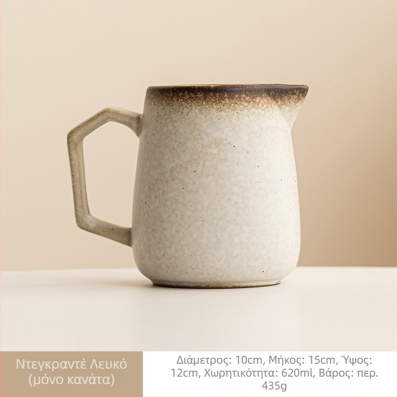 Κεραμικό σετ καφέ pour-over με φίλτρο, για απογευματινό τσάι και κοινή χρήση