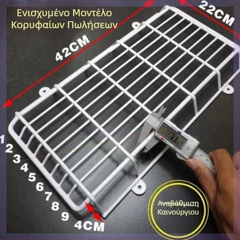 Φωτεινά ενδεικτικά φώτα εκκένωσης με προστατευτικά δίχτυα και καλύμματα