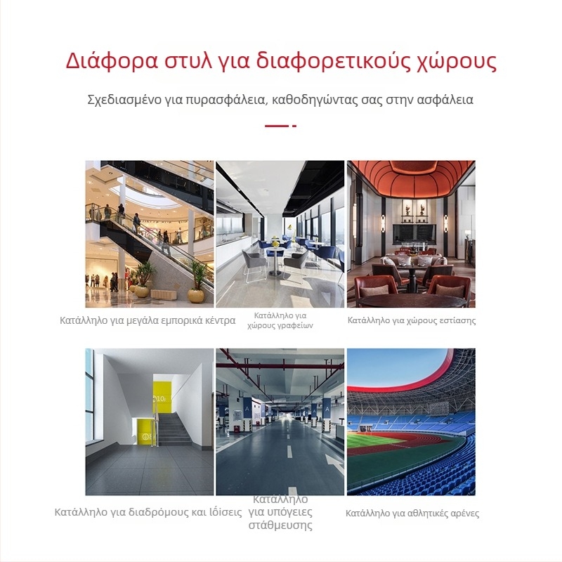 LED φως εξόδου σε περίπτωση έκτακτης ανάγκης με ένδειξη εκκένωσης, για διαδρόμους και σήραγες