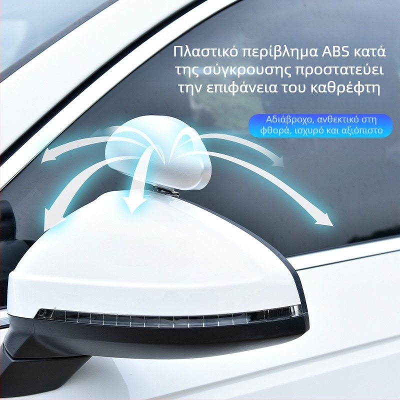 Βοηθητικός καθρέφτης οπισθίων αυτοκινήτων με υψηλής ευκρίνειας ευρύ πεδίο όρασης, μικρός κυκλικός κοίλος καθρέφτης με ευρύ γωνιακό πεδίο για νεκρά σημεία και παρκάρισμα