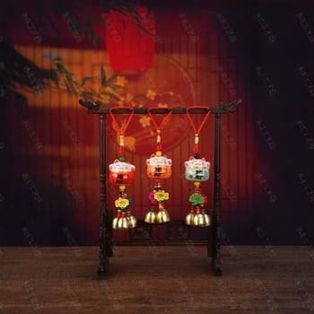 Keramikós gatós Maneki-Neko me koudóni, autópendánt, kinéziko stilí esôterikí dékorá