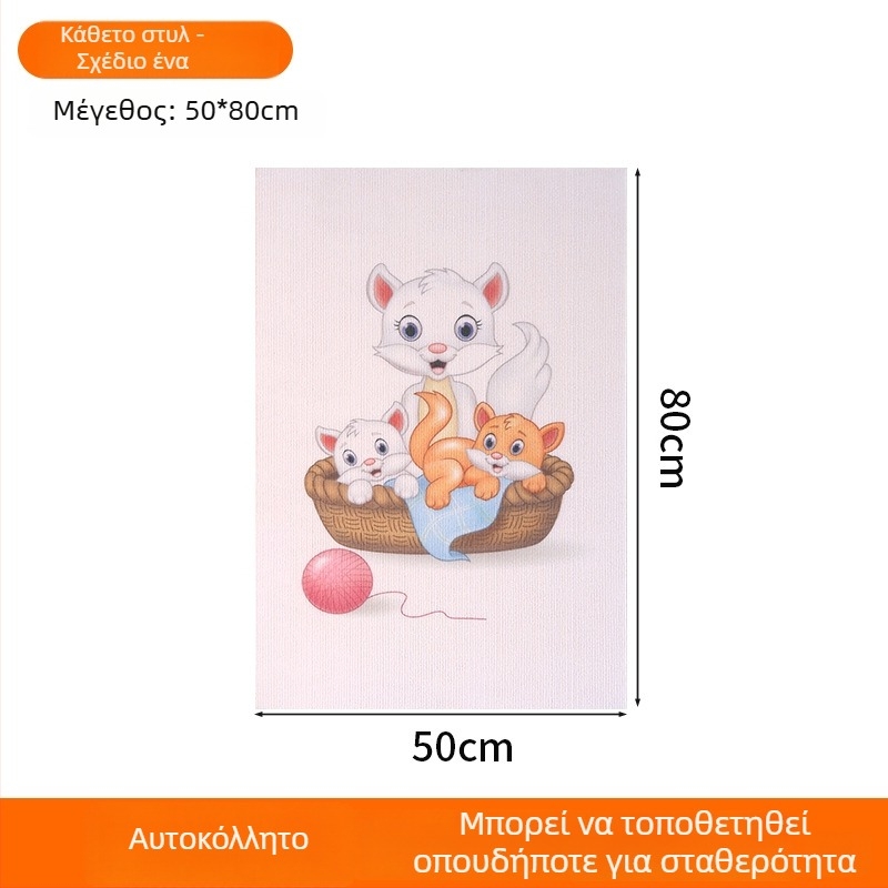 3D τοίχου δίσκος γρατσουνίσματος γάτας, χωρίς τρίχες, προστασία καναπέ, παιχνίδι διέγερσης για γάτες, δίσκος πατουμάτων γάτας