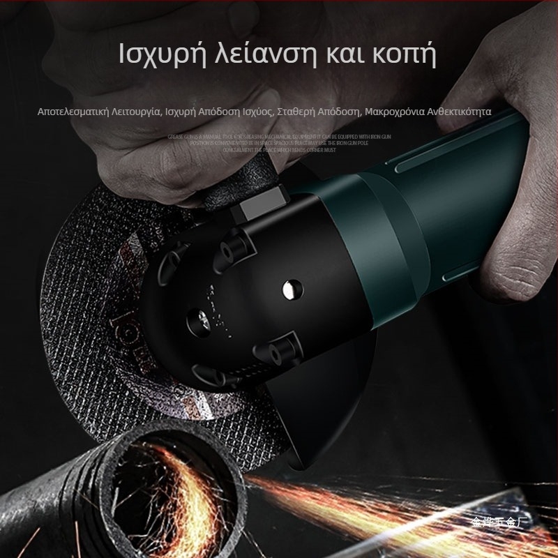 ULEMA 4 ιντσών πνευματικός γωνιακός τροχός βιομηχανικής ποιότητας για κοπή, λείανση και γυάλισμα - Jinye