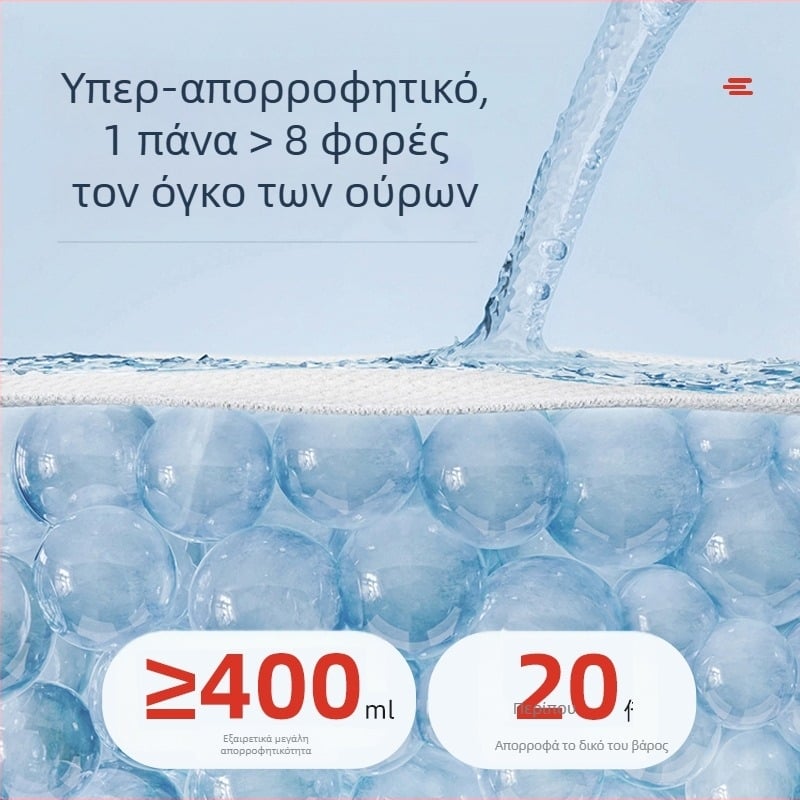 Πάνες σκύλων για αρσενικά και θηλυκά, υγιεινές πάνες κατοικίδιων, πάνες για μικρό πούντλ, κατάλληλες και για μεγάλες φυλές όπως το Γκόλντεν Ριτρίβερ