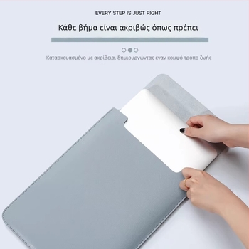 PU δερμάτινη εσωτερική τσάντα για tablet και φορητό υπολογιστή, αδιάβροχη προστατευτική θήκη, φορητή επιφάνεια ποντικιού, διπλής λειτουργίας εσωτερική τσάντα