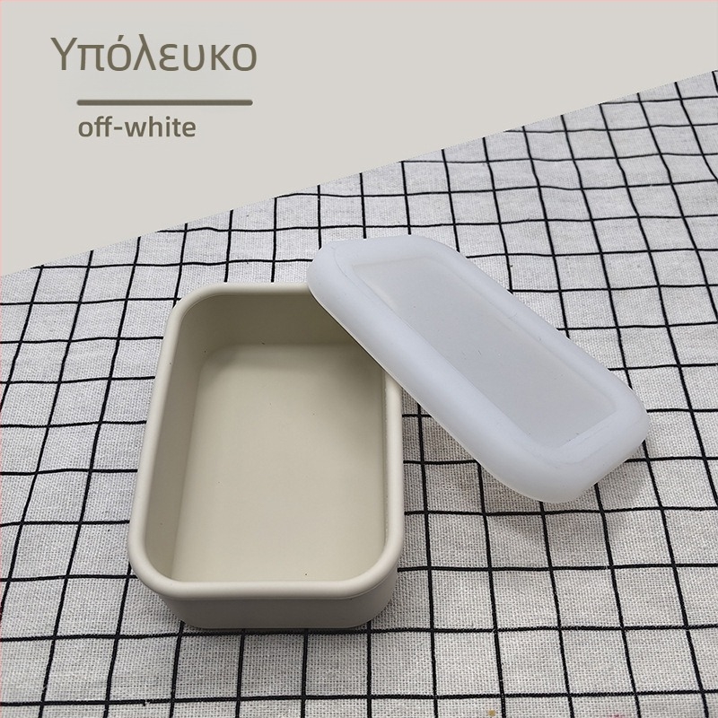 Προσαρμοζόμενο κουτί φαγητού από σιλικόνη τροφίμων, φορητό για φοιτητές, κατάλληλο για μικροκύματα