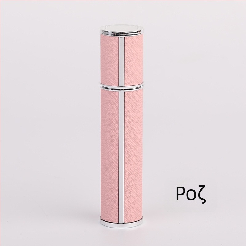 Μπούκαλάκι αρώματος 10 ml για ταξίδι, δερμάτινο, πολυτελές και φορητό δείγμα καλλυντικών με σπρέι