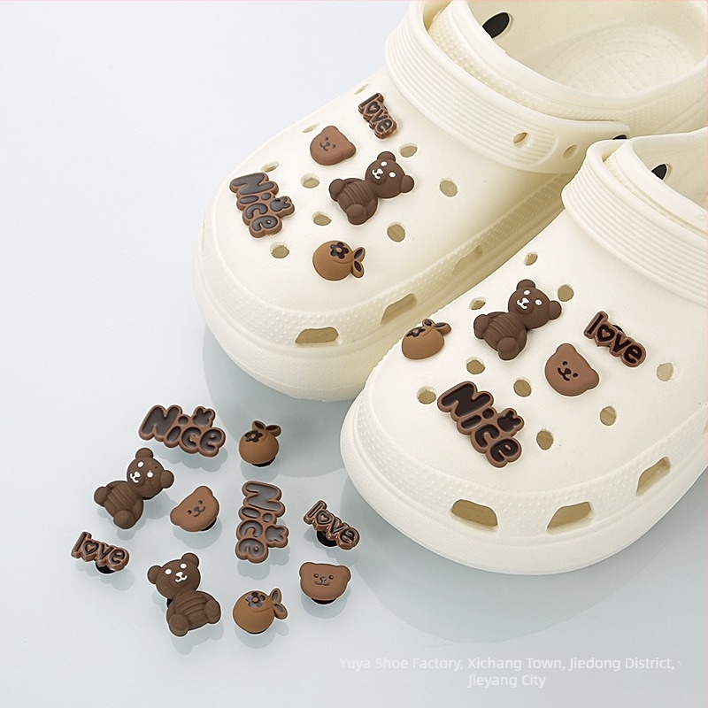 Σετ DIY αξεσουάρ για παπούτσια Crocs-style: διακοσμήσεις με denim αστέρι και φιόγκο, λουλούδια για παπούτσια, καρφίτσες μαλλιών και διακοσμητικά θήκων κινητών