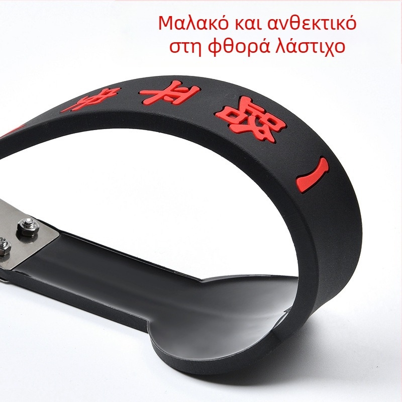 Εξοπλισμός εξάλειψης ηλεκτροστατικού φορτίου για αυτοκίνητο με γειωμένη αλυσίδα και ρυθμιζόμενη λωρίδα καουτσούκ, ανθεκτική στη φθορά