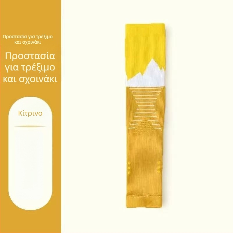 Προστατευτικά ποδιών για ορειβασία και ποδηλασία, προστατευτικά γονάτων και λειτουργικές κάλτσες γάμπας για άνδρες και γυναίκες