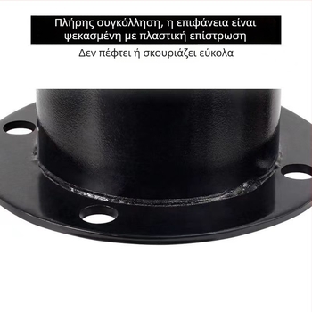Μετακινούμενη κολώνα από ανοξείδωτο χάλυβα, αντισύγκρουσης με ανακλαστική οδική σήμανση