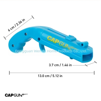 ABS Cap Gun ανοικτήρας για μπουκάλια – πιστόλι στυλ, εκτοξεύει τα καπάκια, πολυλειτουργικός ανοικτήρας μπύρας