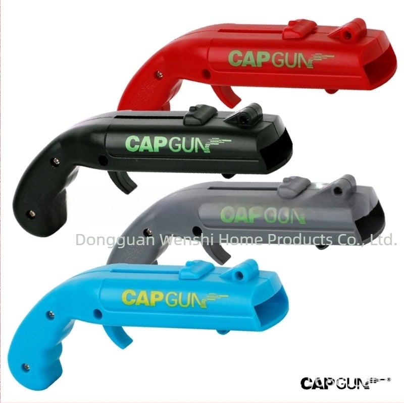 ABS Cap Gun ανοικτήρας για μπουκάλια – πιστόλι στυλ, εκτοξεύει τα καπάκια, πολυλειτουργικός ανοικτήρας μπύρας