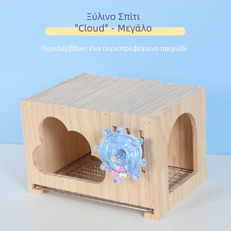 Αεράτη φωλιά παπαγάλου, μικρό ξύλινο σπιτάκι, δροσερή φωλιά για παπαγαλάκια, φωλιά ύπνου υψηλής αισθητικής, κατάλληλο για καλοκαίρι, διακόσμηση κλουβιού