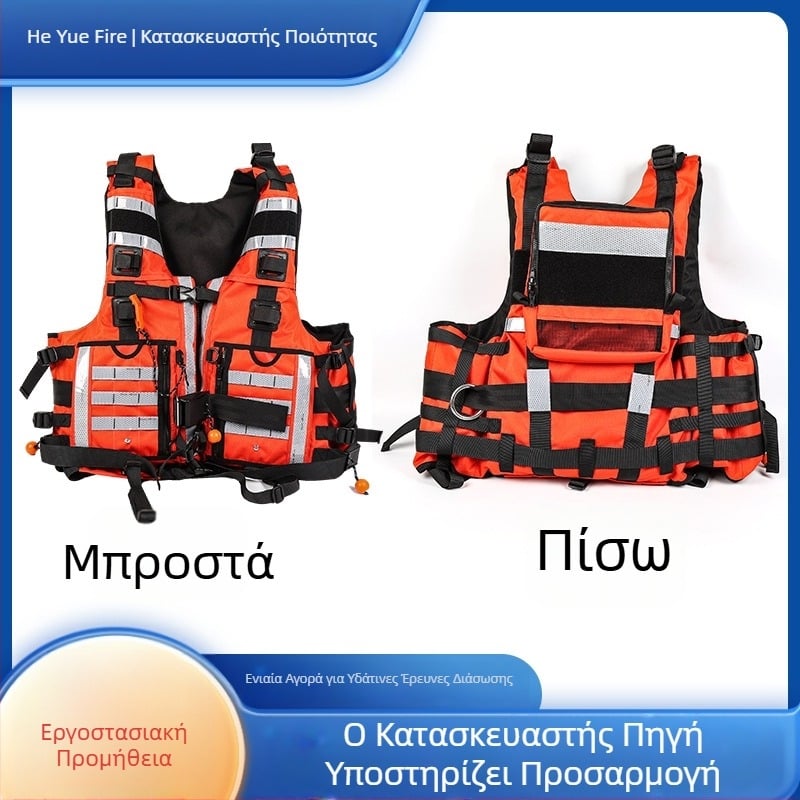 Σωσίδιο διάσωσης για υδάτινες καταστάσεις με υψηλή πλευστότητα, κατάλληλο για ράφτινγκ και χρήση σε σκάφη