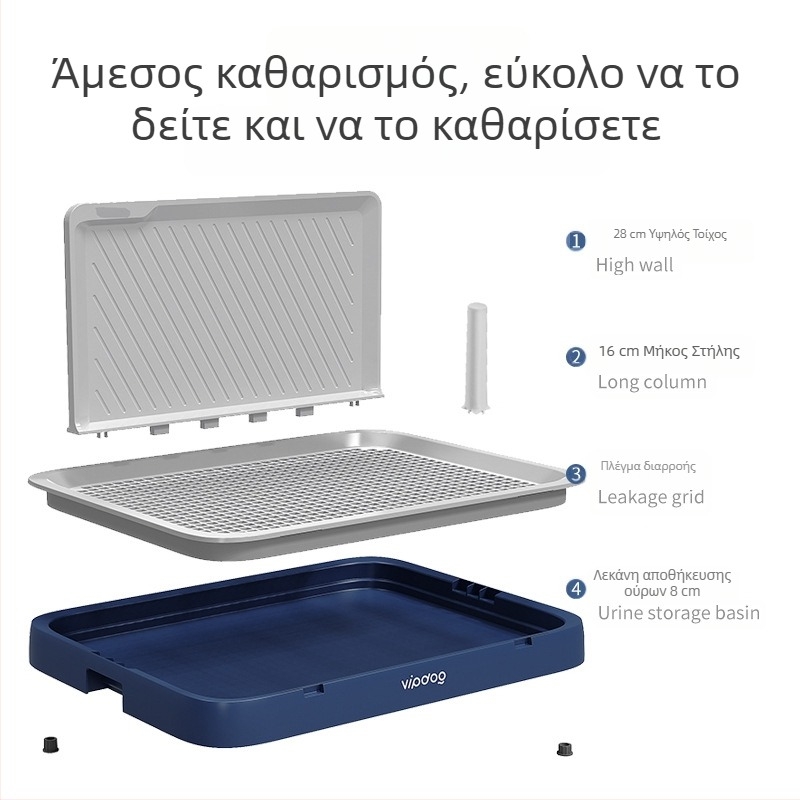 Αυτόματη τουαλέτα για σκύλους μεγάλων, μεσαίων, μικρών και εξτρά μεγάλων διαστάσεων