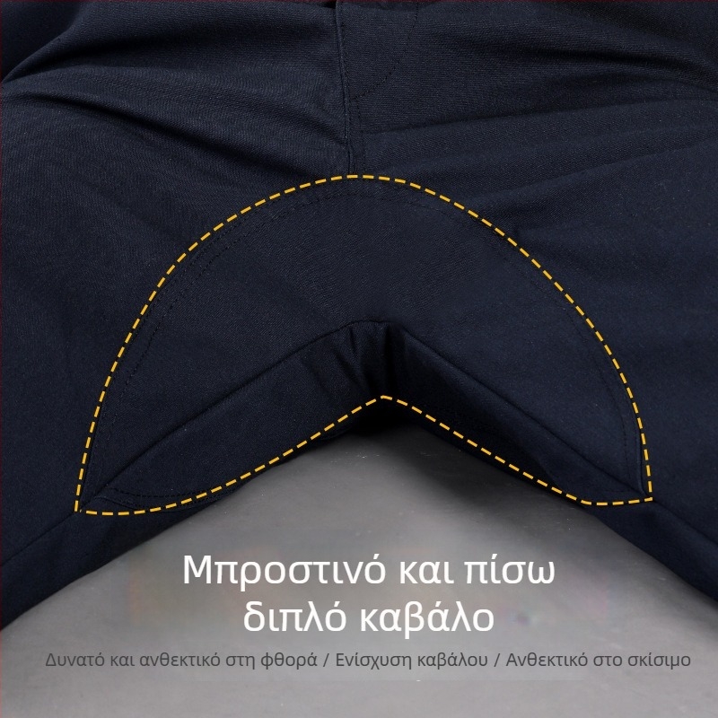 Ανδρικά παντελόνια εργασίας για συγκόλληση, ανθεκτικά, φαρδιά γραμμή, άνοιξη-φθινόπωρο