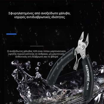 Qingwei Μίνι χειροποίητες πένσες με μυτερή μύτη, μικρού μεγέθους, ανοξείδωτο ατσάλι, καμπύλη μύτης, επίπεδες και στρογγυλές μύτες, με ελατήριο
