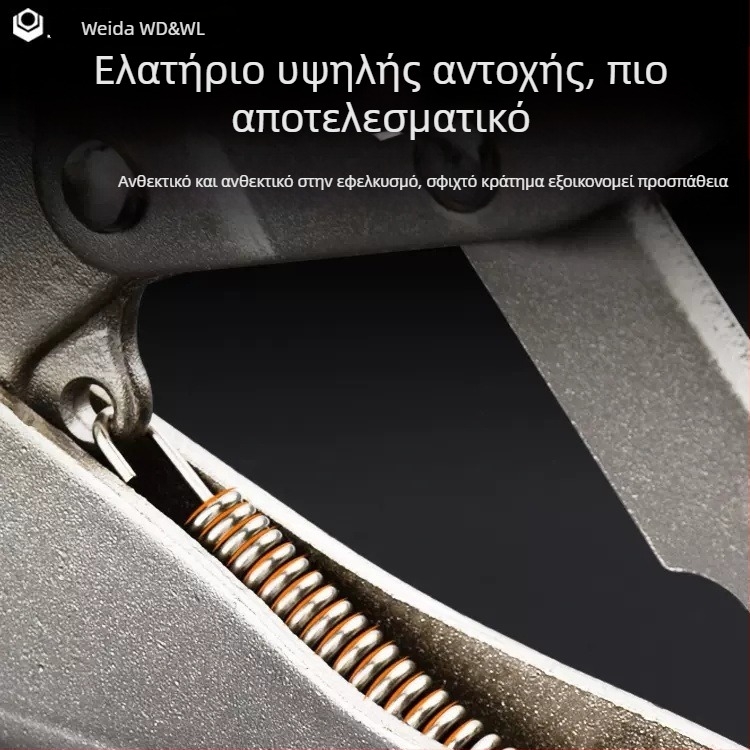 Weida βιομηχανικού επιπέδου βαριές πένσες με πολυλειτουργικό σφιγκτήρα και καθολικές πένσες σωλήνων για ξυλουργικές εργασίες, χειροκίνητο σφράγισμα, κυκλική άκρη, 10 ίντσες