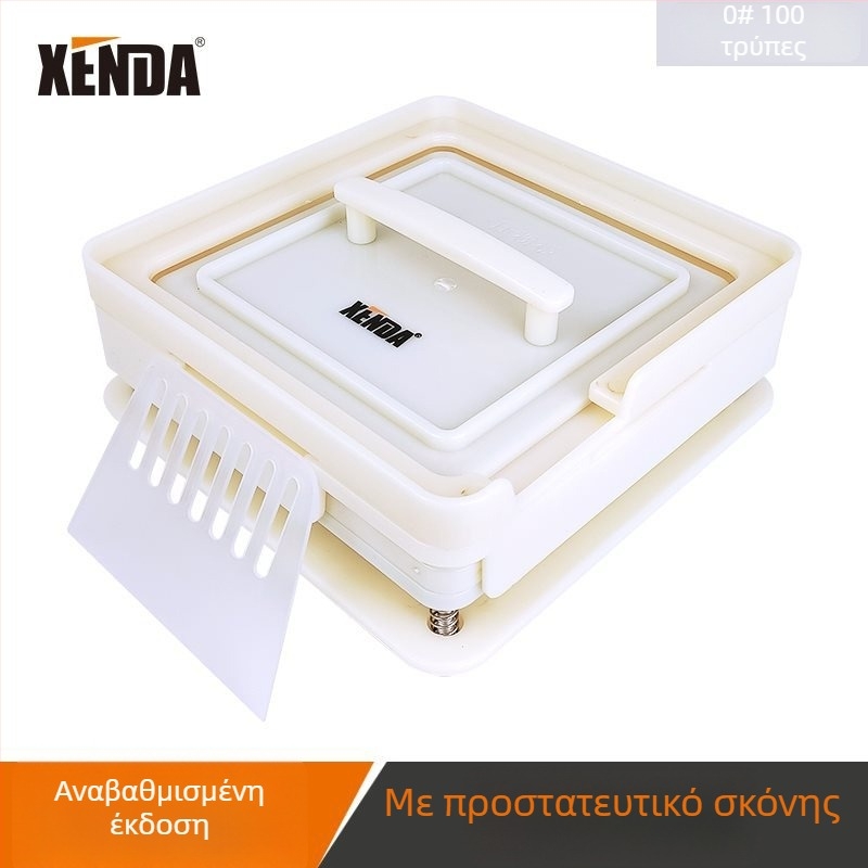 Xenda Αριθ. 0 με 100 οπές κελύφους κάψουλων – Πίνακας πλήρωσης, Μηχανή πλήρωσης σκόνης (Επαγγελματική)