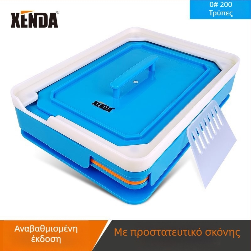 Xenda Αριθ. 0 με 100 οπές κελύφους κάψουλων – Πίνακας πλήρωσης, Μηχανή πλήρωσης σκόνης (Επαγγελματική)