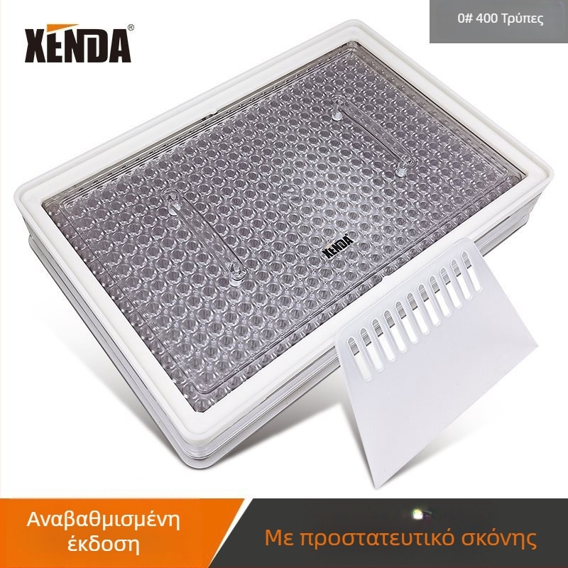 Xenda Αριθ. 0 με 100 οπές κελύφους κάψουλων – Πίνακας πλήρωσης, Μηχανή πλήρωσης σκόνης (Επαγγελματική)