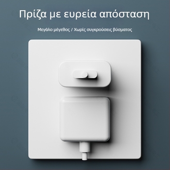 Πίνακας τοίχου με διακόπτη και πρίζα σε βιομηχανικό στυλ, τύπος 86, με διακόπτη εξουδετέρωσης με ένα πάτημα