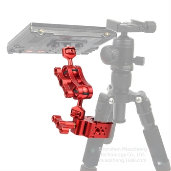 BGNing Αλουμινίου κράμα, C-τύπου crab clamp για γιμπαλ και DSLR κάμερα, μαγικό βραχίονας επέκτασης τρίποδου