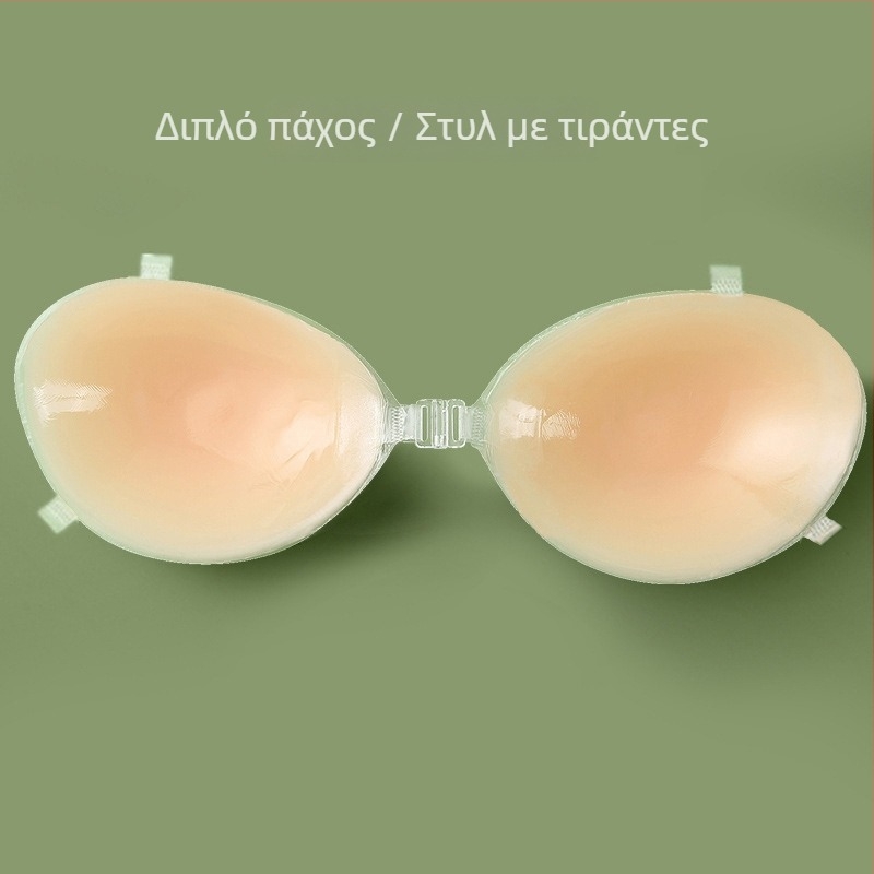 Διάφανες σιλικονούχες επάκρες στήθους για γυναίκες, ανύψωση, αόρατες, για μικρό ή επίπεδο στήθος, χωρίς ιμάντες, παχυσμένες