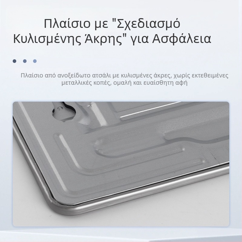 Minhua Μεσαίου μεγέθους σήμανση από ανοξείδωτο ατσάλι, συμβατή με υψηλή και χαμηλή τάση, φωτισμός έκτακτης ανάγκης πυρασφάλειας και ένδειξη εξόδου διαφυγής