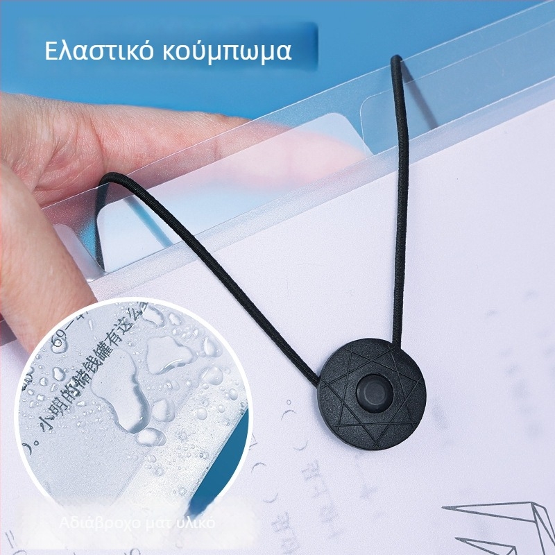 Hua Jie A4 φάκελος ακορντεόν με πολλαπλά διαμερίσματα σε καρτούν σχέδιο – Μεγάλη χωρητικότητα για έγγραφα εξετάσεων