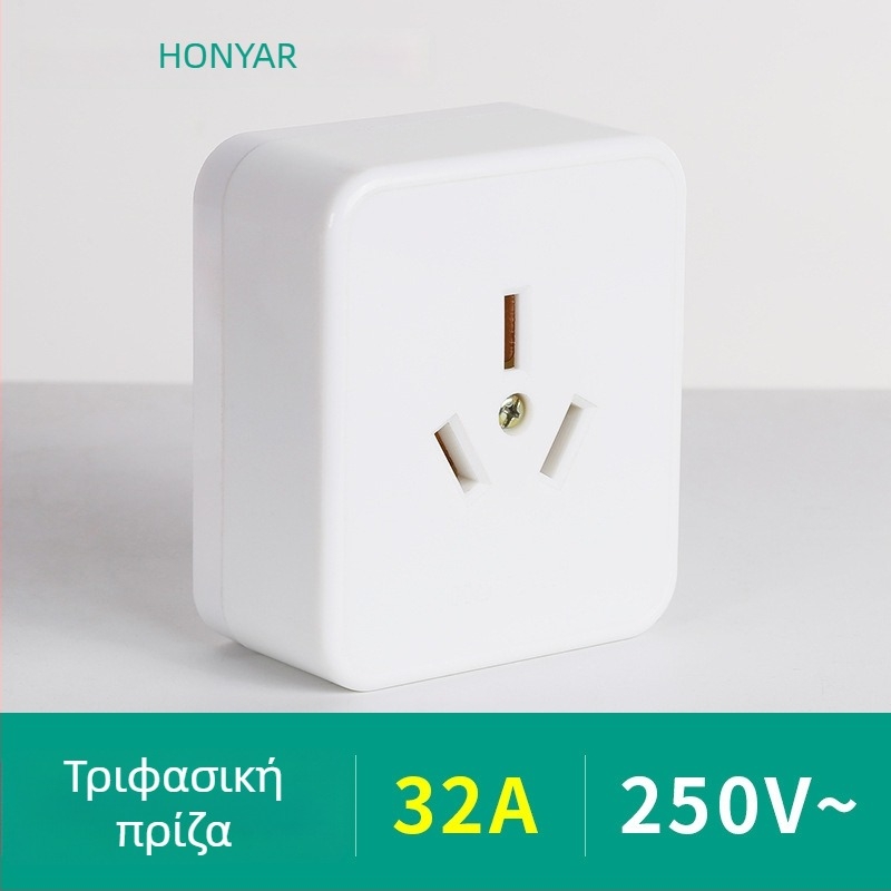 Hongyan T3-10A βύσμα, T5-25 τριών επαφών πρίζα, T4ZM25A40A20A16A υποδοχή, τριφασικό τετρα- και πεντα-αγωγικό, τύπος 86
