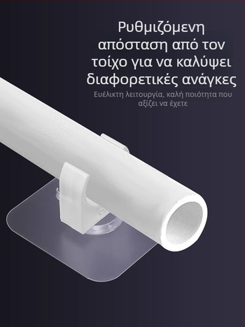 Σφιγκτήρας σωλήνων χωρίς διάτρηση για σωλήνες PPR, U-σχήματος κλιπ, στερέωση σε τοίχο