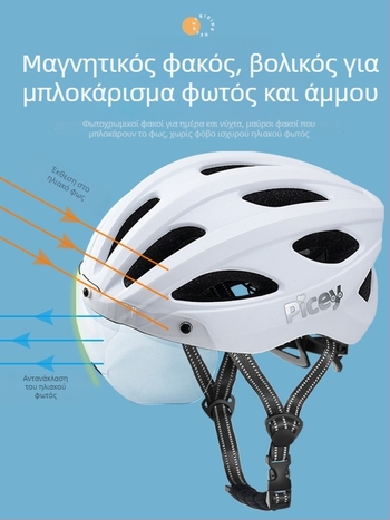 Παιδικό κράνος ποδηλασίας με πίσω φως – unisex κράνος ποδηλασίας για παιδιά