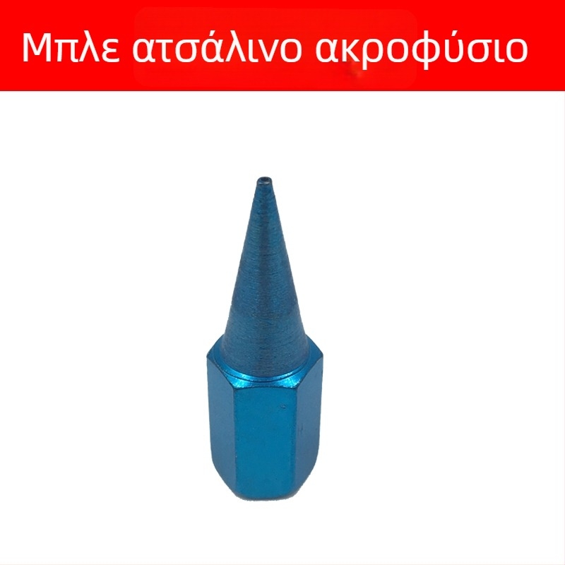 Σετ εξαρτημάτων πιστόλι γράσου για χειροκίνητη, ηλεκτρική και πνευματική χρήση, ανθεκτικοί αιχμηροί και επίπεδοι ακροφύσιοι, ακροφύσιο γράσου, σωλήνας υψηλής πίεσης, δερμάτινο μπολ και σκληρός σωλήνας