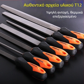 Τ12 ατσάλινο αρχείο για γυάλισμα μετάλλων, λεπτοδοντο αρχείο, επίπεδο αρχείο, ημικυκλικό και τριγωνικό εργαλείο μορφοποίησης ξύλου
