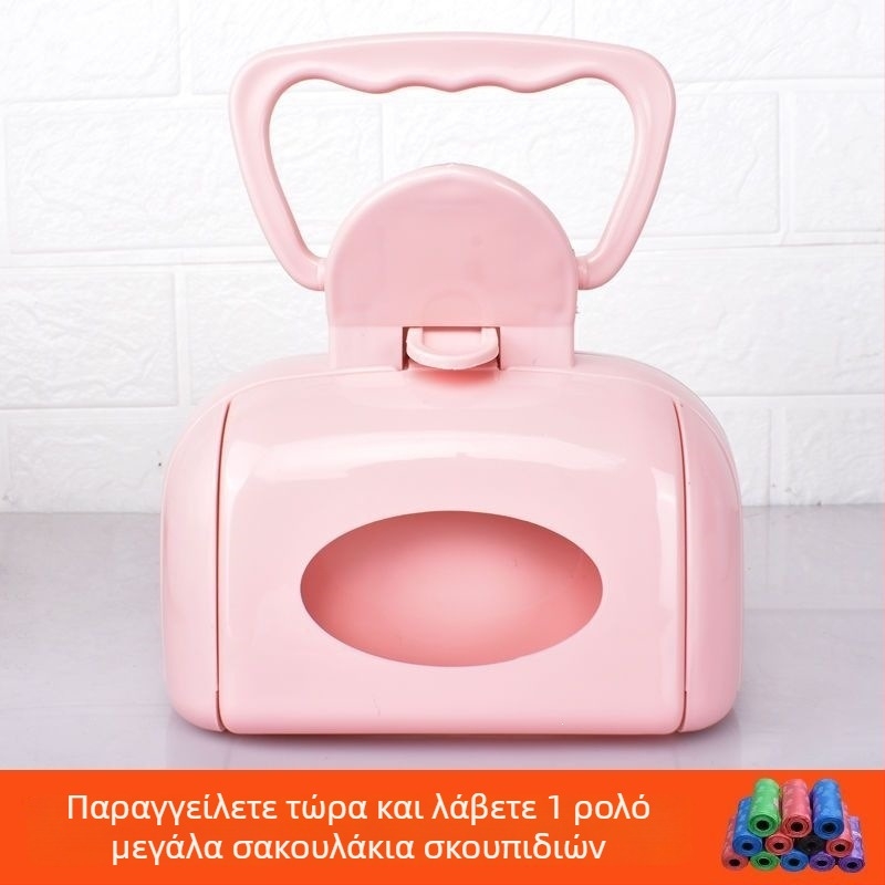 Σκούπα και φτυάρι περιττωμάτων σκύλων για βόλτες