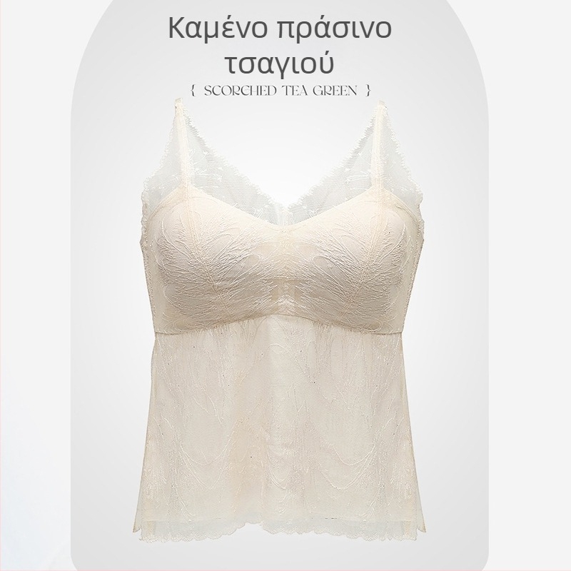 Σουτιέν δαντέλας από μεταξωτή μουριά με σχέδιο στην πλάτη, γαλλικού ύφους, χωρίς ενίσχυση, πλήρης κάλυψη