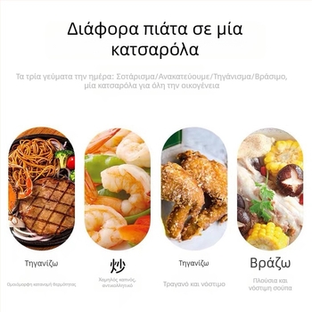 Yukihira κατσαρόλα για instant νουντλς, μικρή κατσαρόλα οικιακής χρήσης, κατσαρόλα με Maifan πέτρα για νουντλς, συμβατή με επαγωγή, αντικολλητική, ιαπωνικού στυλ
