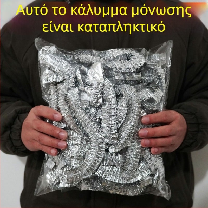 Δύο τεμάχια Κάλυμμα διατήρησης θερμότητας φαγητού με φιλμ αλουμινίου