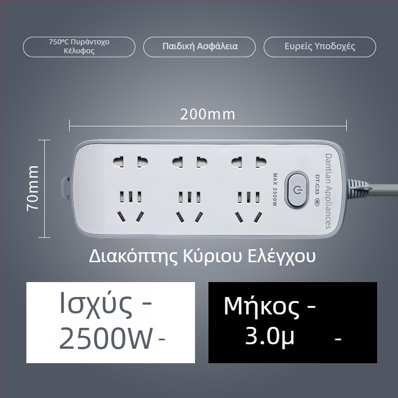 Πρίζα USB με θύρες USB, Νέο Εθνικό Πρότυπο, πολυλειτουργική επέκταση για οικία και γραφείο