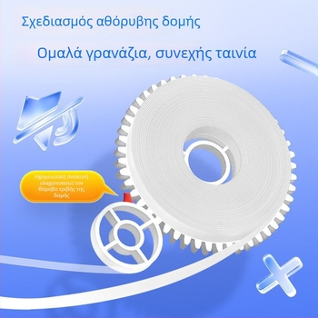 Hobby 30 m μεγάλης χωρητικότητας σιωπηρή ταινία διόρθωσης, διαφανές PET φιλμ, για μαθητές